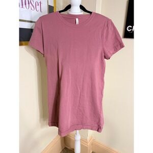 The Group by Babaton Dusty Rose Pink Crew Neck Short‎ Sleeve T-Shirt Medium